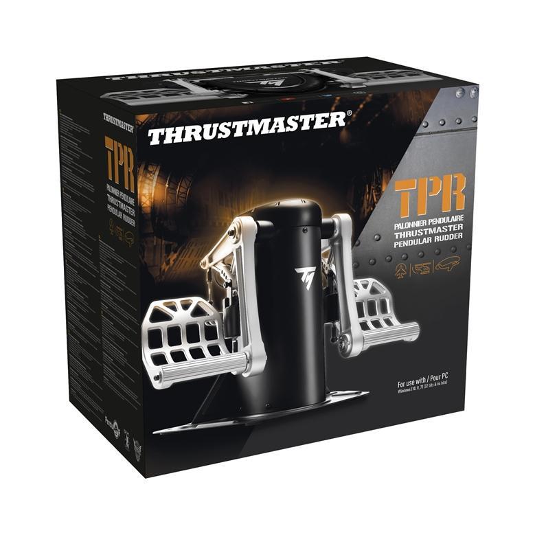 Thrustmaster Controller TPR Pendular Rudder Add-On / 2960809 Schwarz, Silber