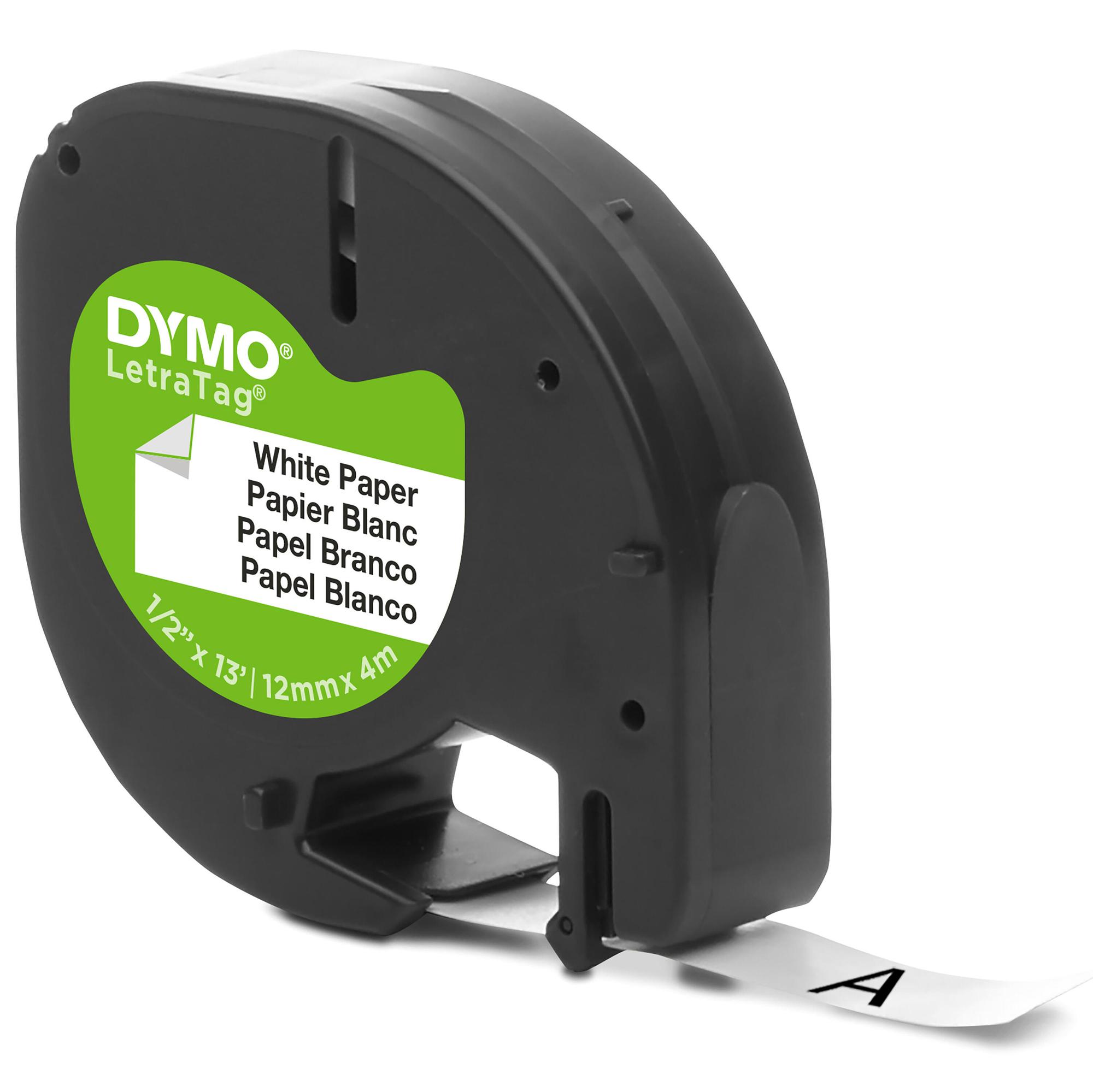 DYMO Cinta de color 72150 / S0721510 Negro, blanco