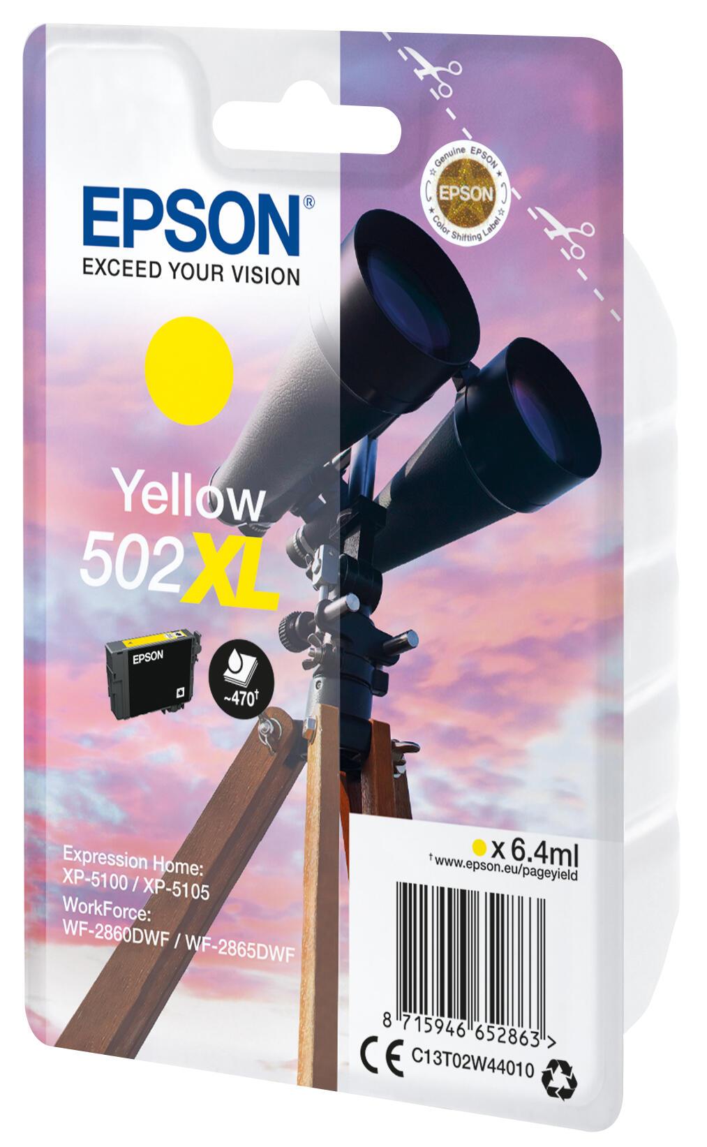 Epson Tinta 502XL / C13T02W44010 Amarillo Standard