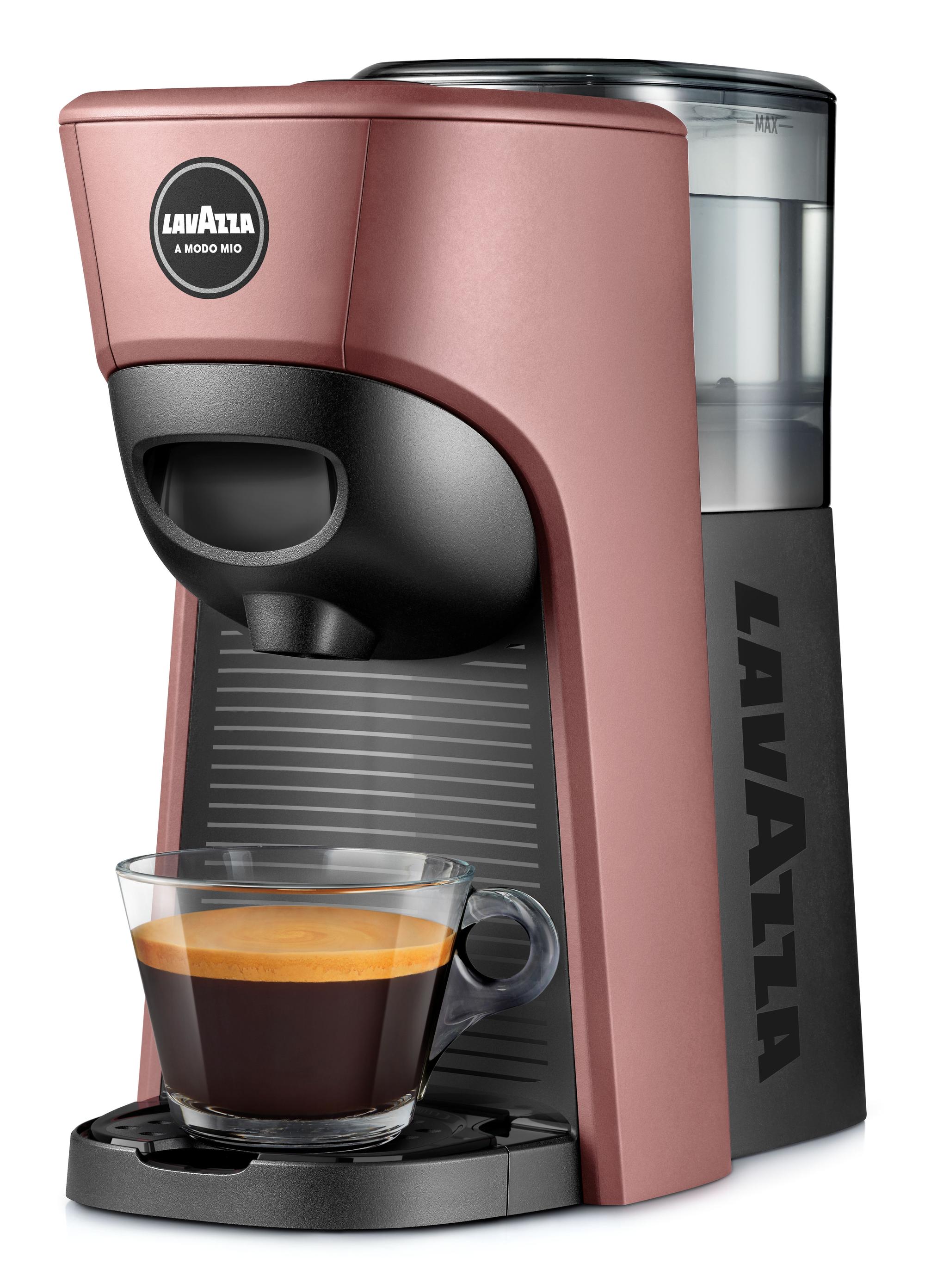 Lavazza Kapselmaschine LM 840 Tiny Eco / 18000553 Schwarz, Pink