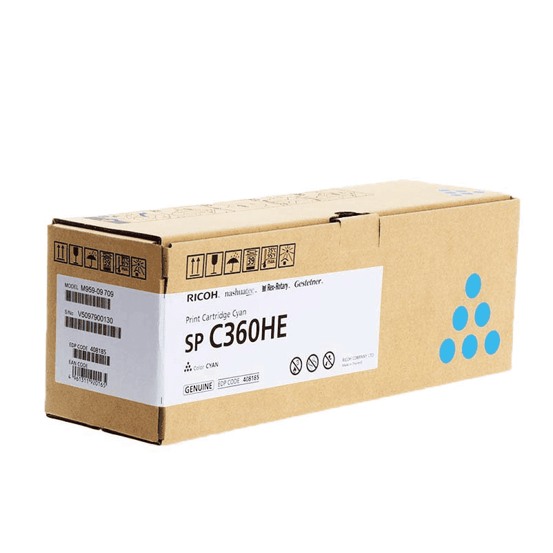 Ricoh Toner Type C360 / 408185 Cyan