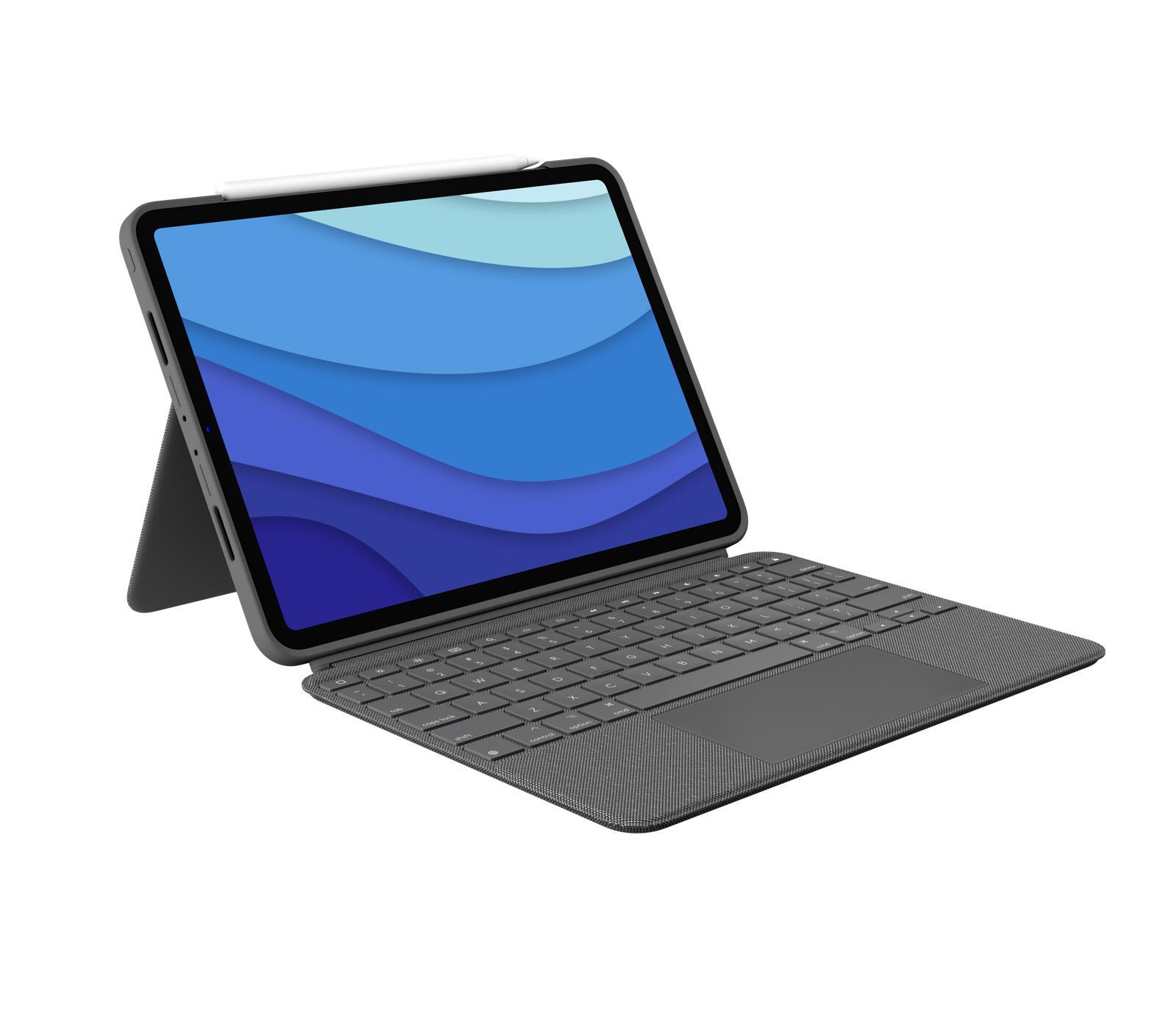 Logitech Housse et clavier Combo Touch iPad Pro / 920-010142 Gris