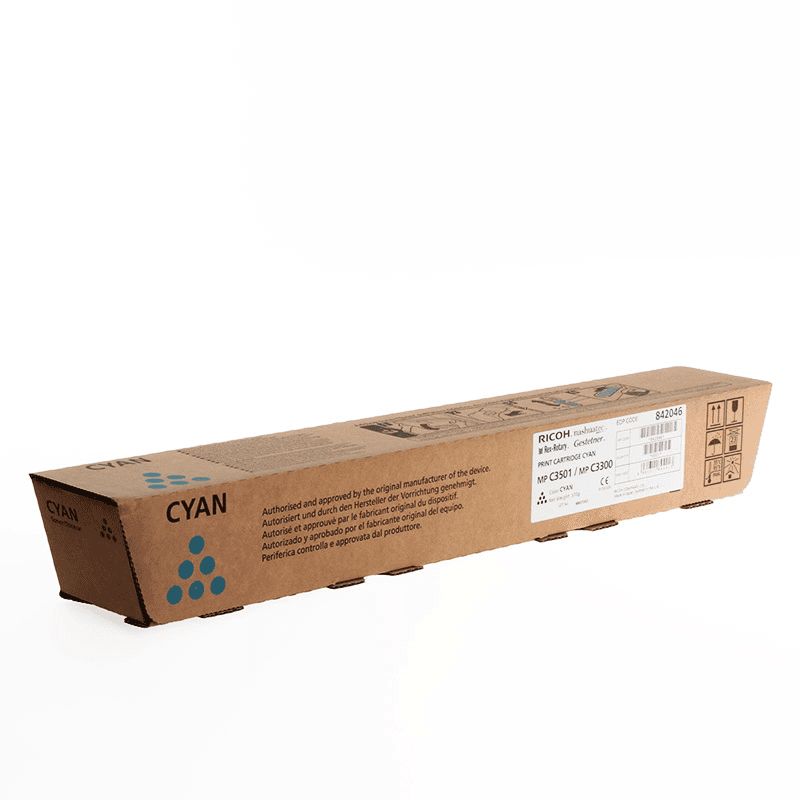Ricoh Toner MP C3300 / 842046 Cyan (841431/841435)