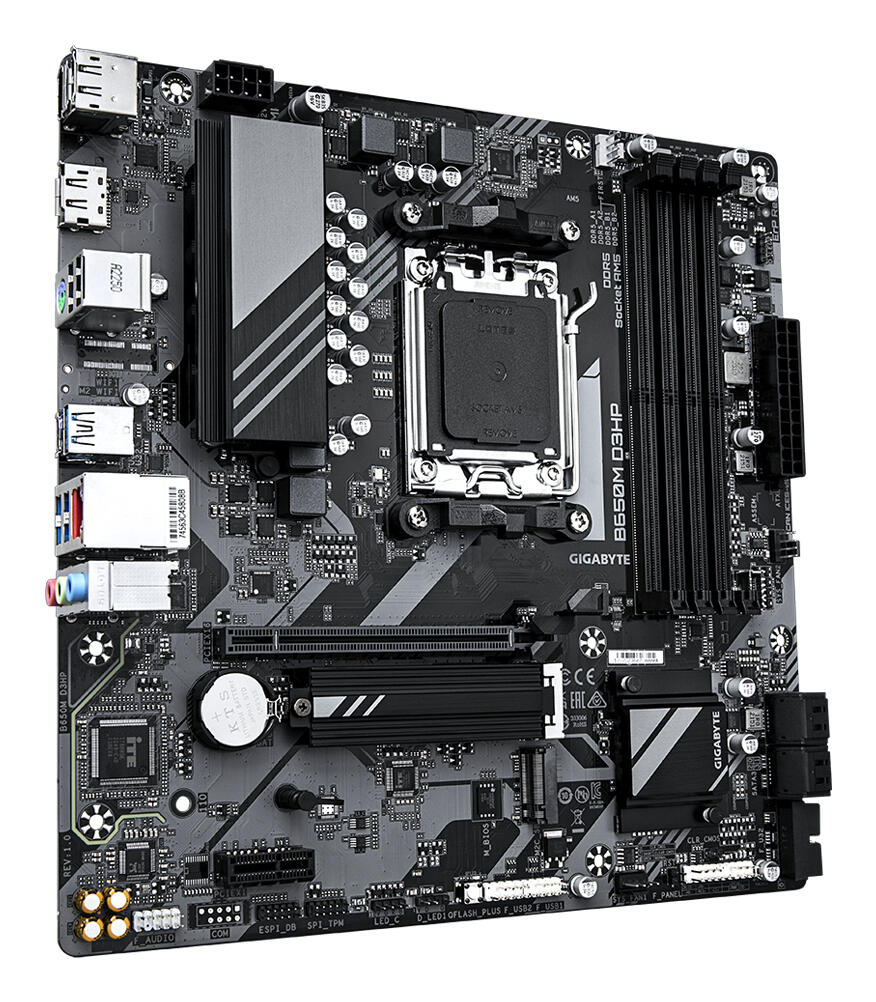 GIGABYTE Scheda madre B650M D3HP Marrone