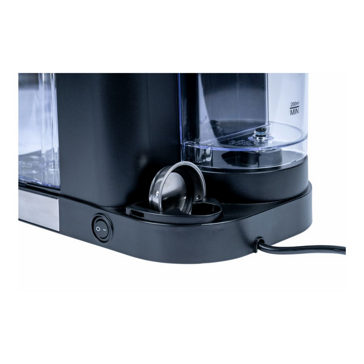 Tornado Portafilter machine TCM-14125 Steel and Black Tornado Portafilter machine TCM-14125 Steel and Black