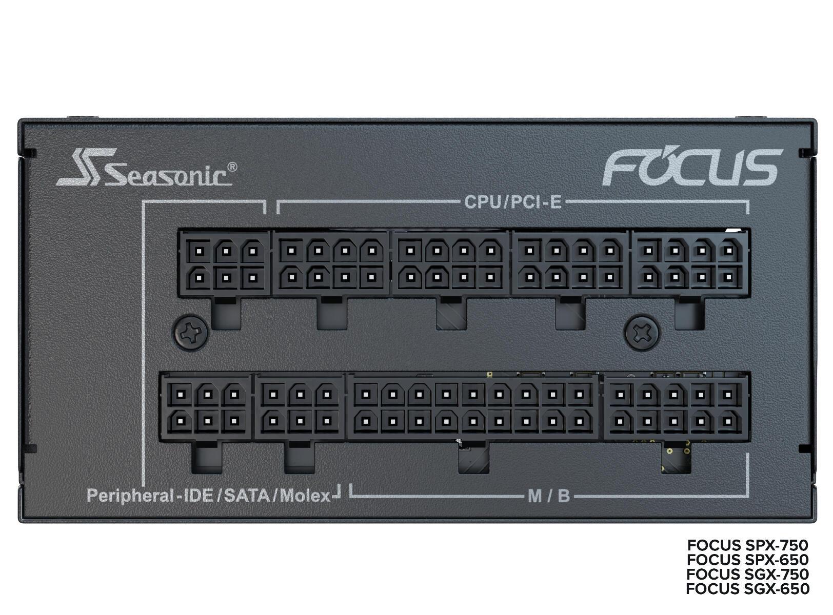 Seasonic Alimentation pour PC Focus SGX-750 / FOCUS-SGX-750 Noir