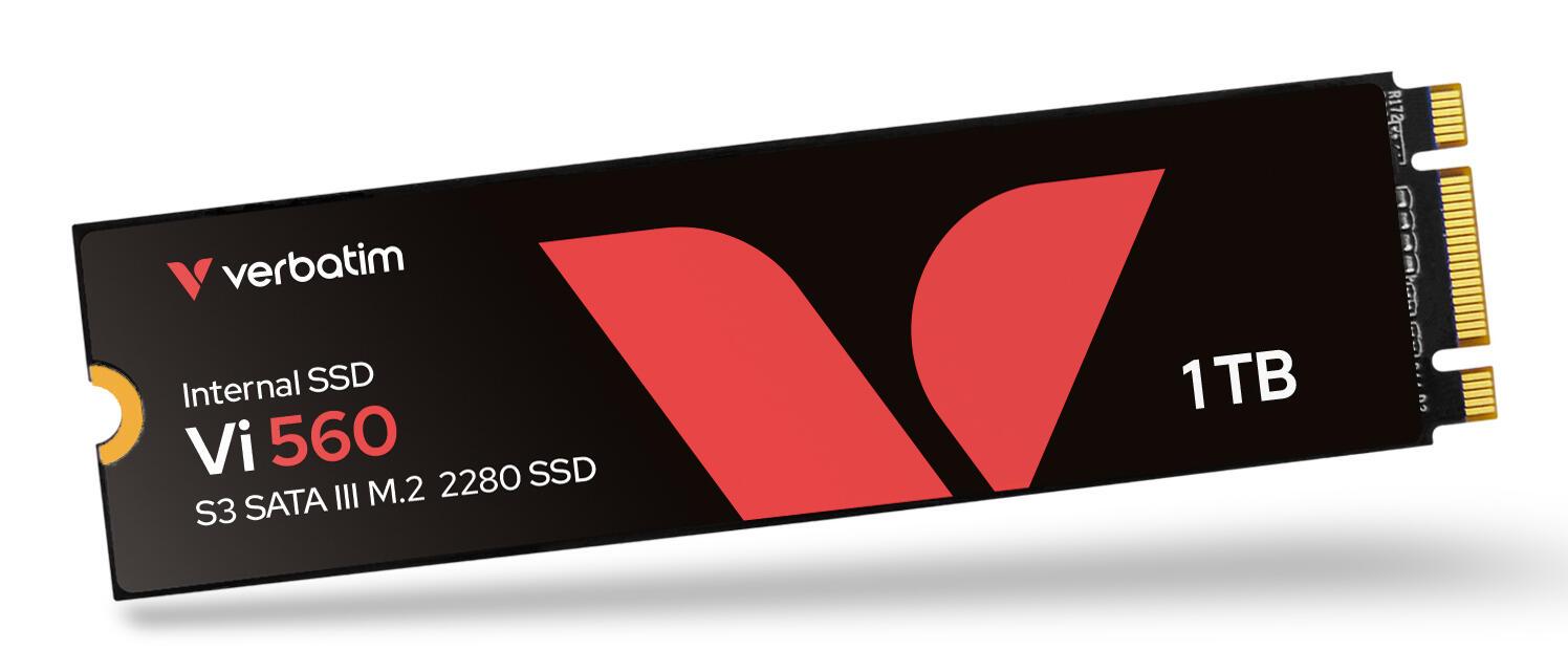 Verbatim M.2 SSD Vi560 1TB / 49364 Schwarz