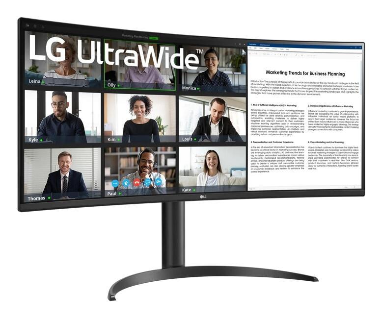 LG Monitor 34WR55QK-B / 34WR55QK-B Negro 86,4 cm (34")