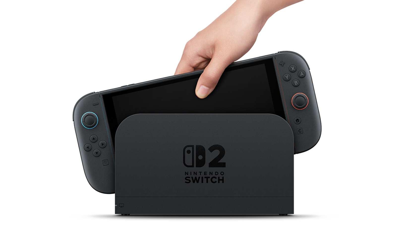 Nintendo Console Switch 2 / 10015151 Black 20.1 cm (7.9")