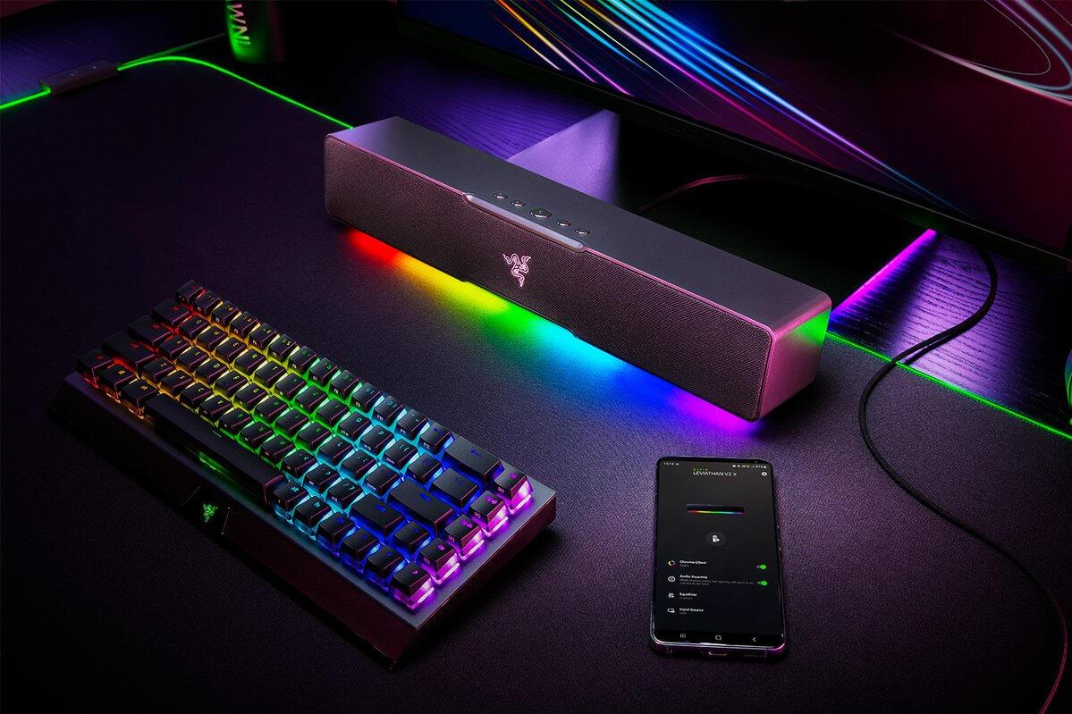 Razer Loudspeaker Leviathan V2 X / RZ05-04280100-R3M1 Black