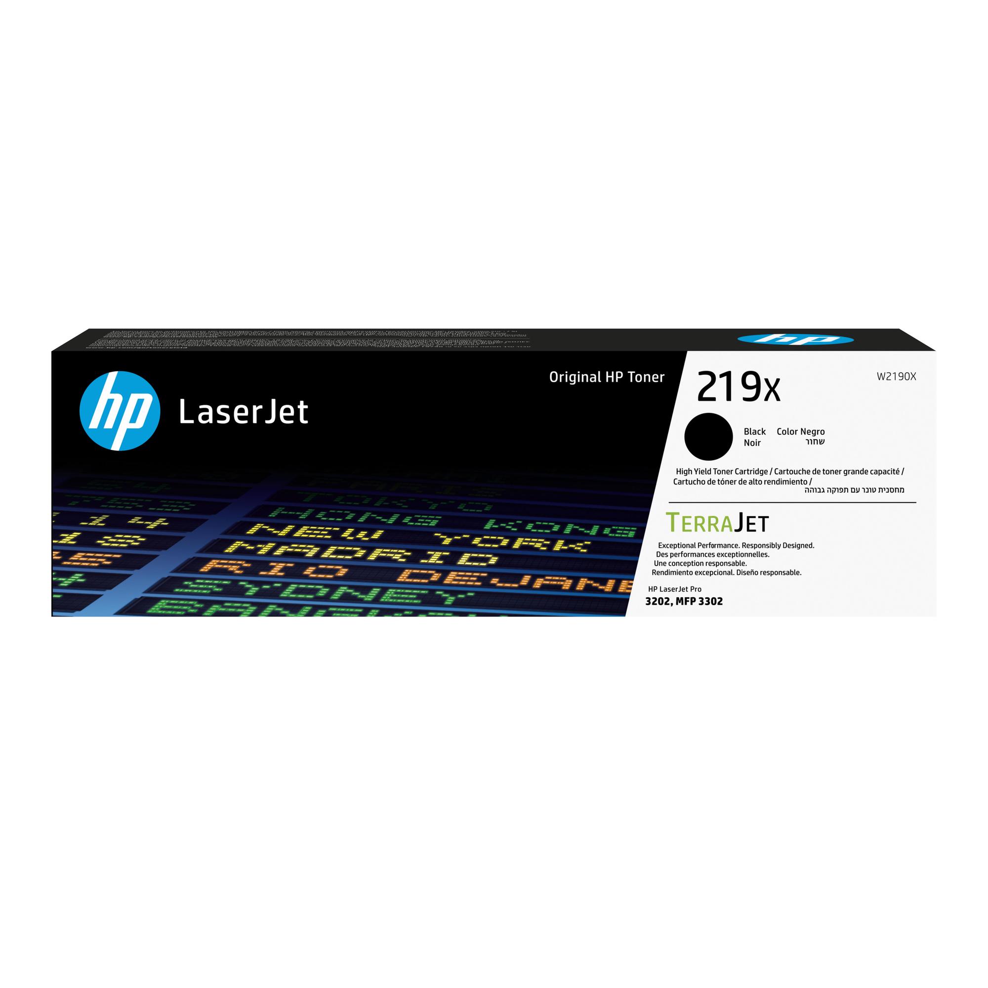 HP Toner 219X / W2190X Black XL