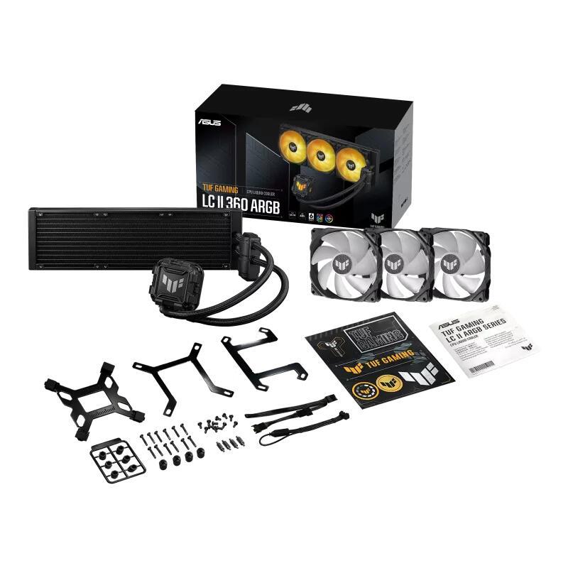 ASUS Water cooling TUF GAMING LC II 360 ARGB / 90RC00M1-M0UAY0 Black