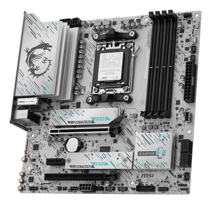 MSI Carte mère B850M GAMING PLUS WIFI / 911-7E66-001 Noir