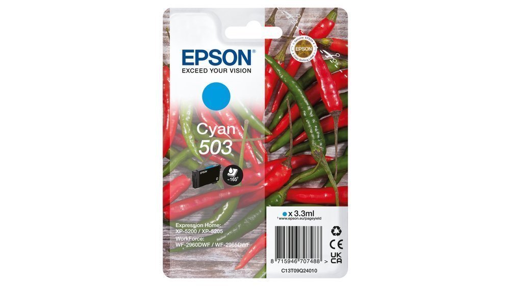 Epson Encre 503 / C13T09Q24010 Cyan