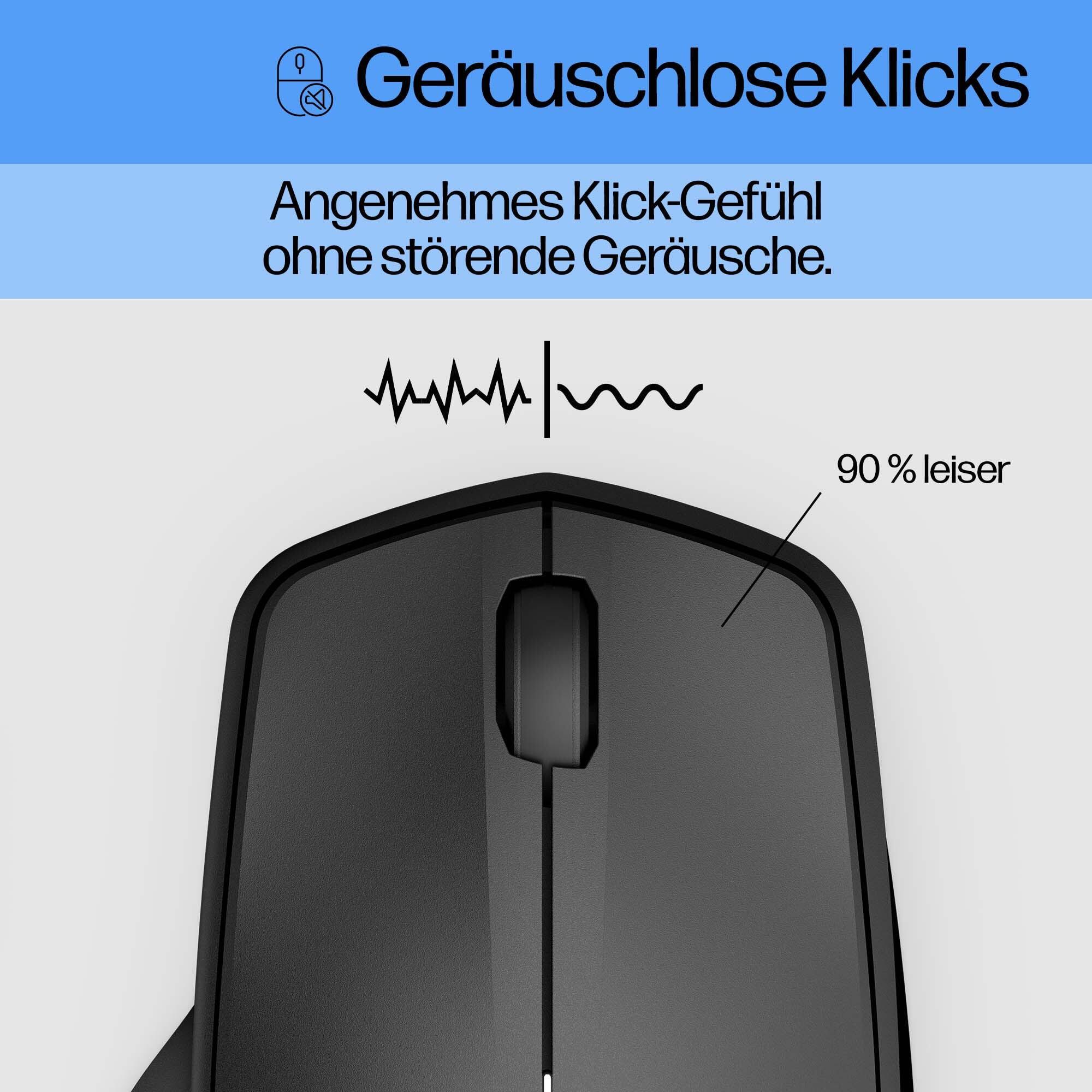 HP Mouse Silent 280M / 19U64AA#ABB Nero