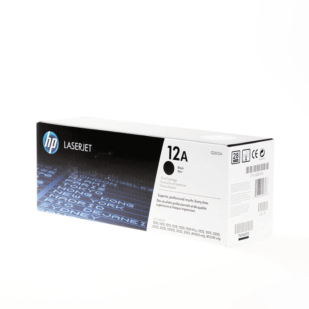 HP Toner 12A / Q2612A Schwarz