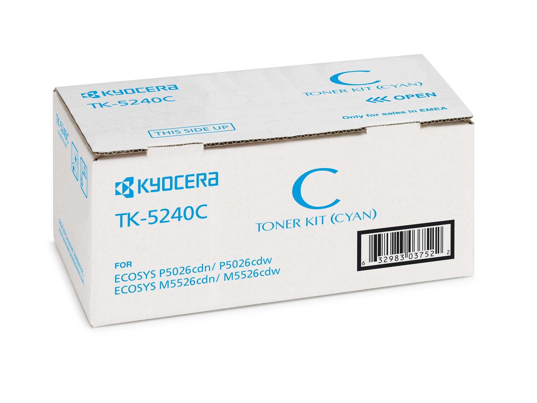 KYOCERA Toner TK-5240C / 1T02R7CNL0 Cyan