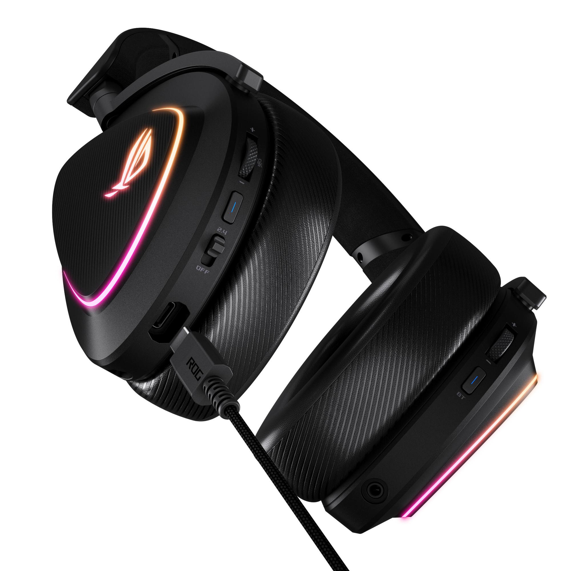 ASUS Cuffia ASUS A701 ROG DELTA II Wireless Headset / 90YH03W0-BHUA00 Nero Standard