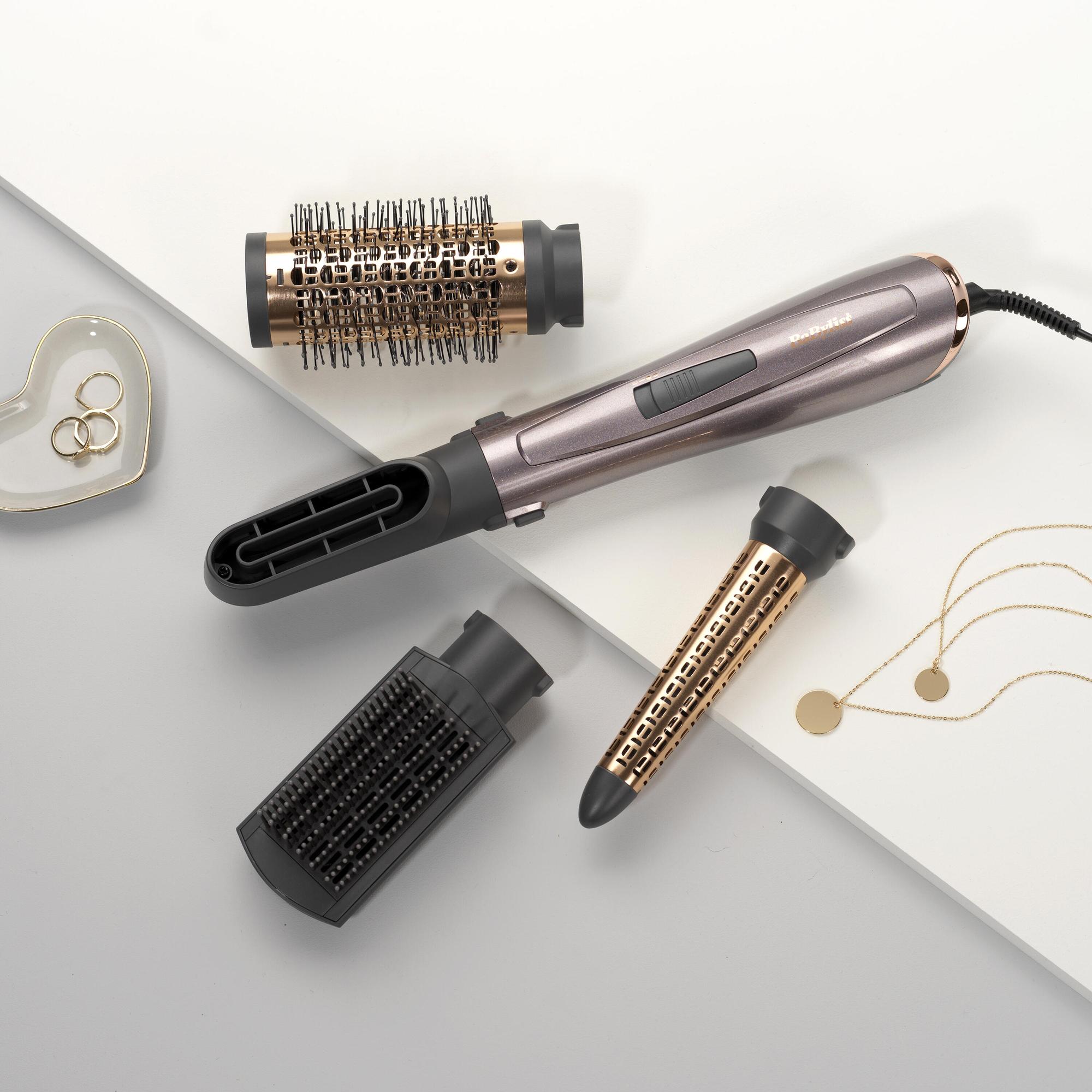 BaByliss Cepillo de aire caliente AS136E / AS136E Negro, cobre, paladio