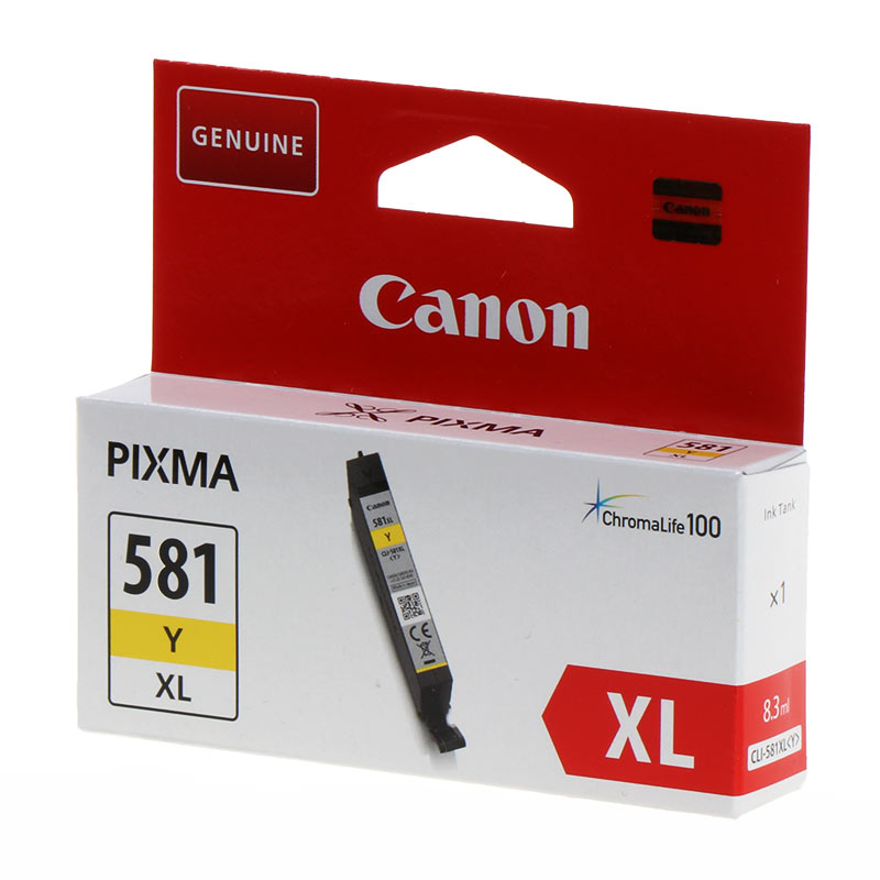 Canon Tinta CLI-581YXL / 2051C001 Amarillo XL