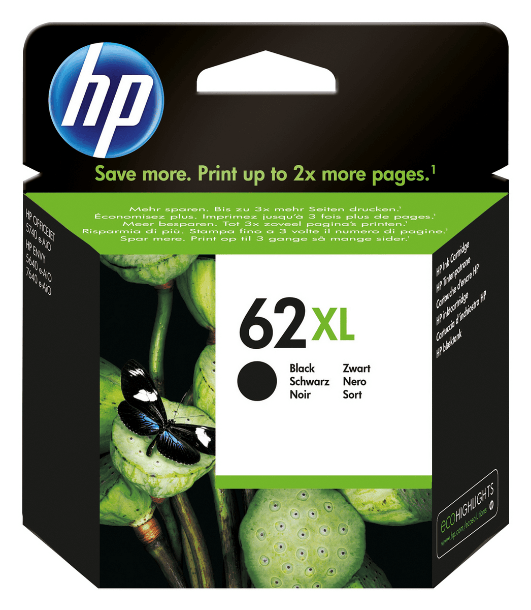 HP Ink 62XL / C2P05AE Black XL