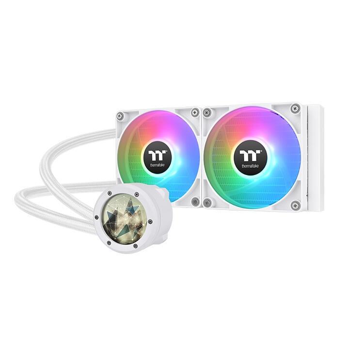 Thermaltake Refrigeración por agua TH240 V2 Ultra ARGB Sync / CL-W404-PL12SW-A Blanco