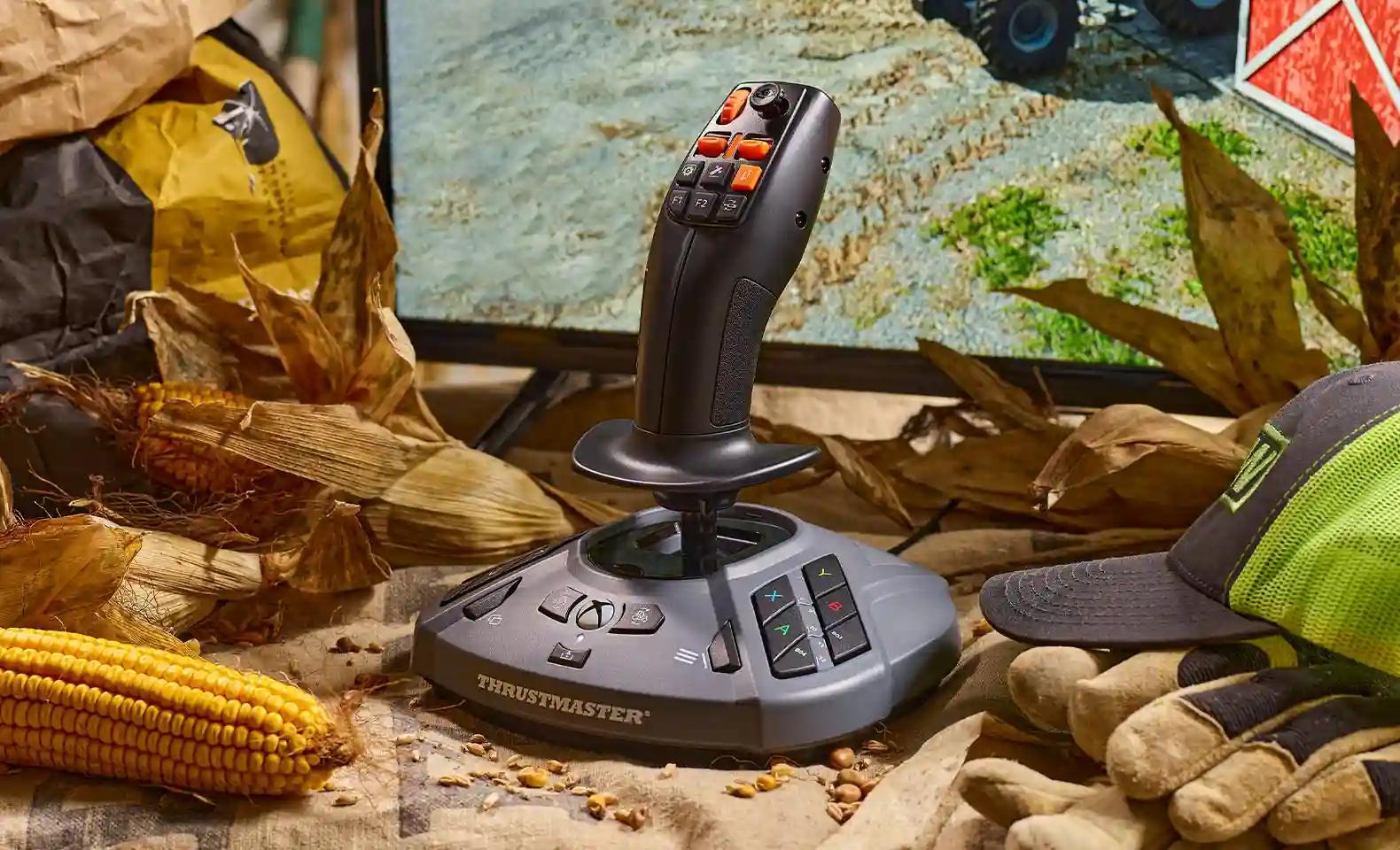 Thrustmaster Contrôleur SimTask FarmStick / 4460279 Noir, gris