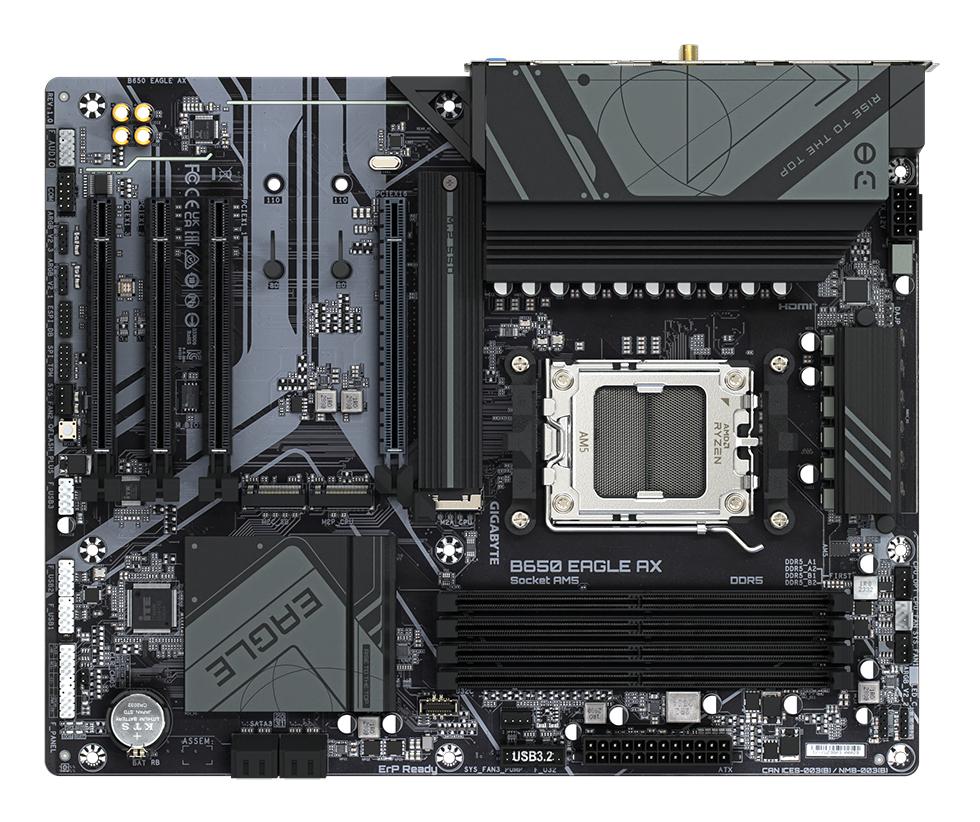 GIGABYTE Carte mère B650 EAGLE AX Marron