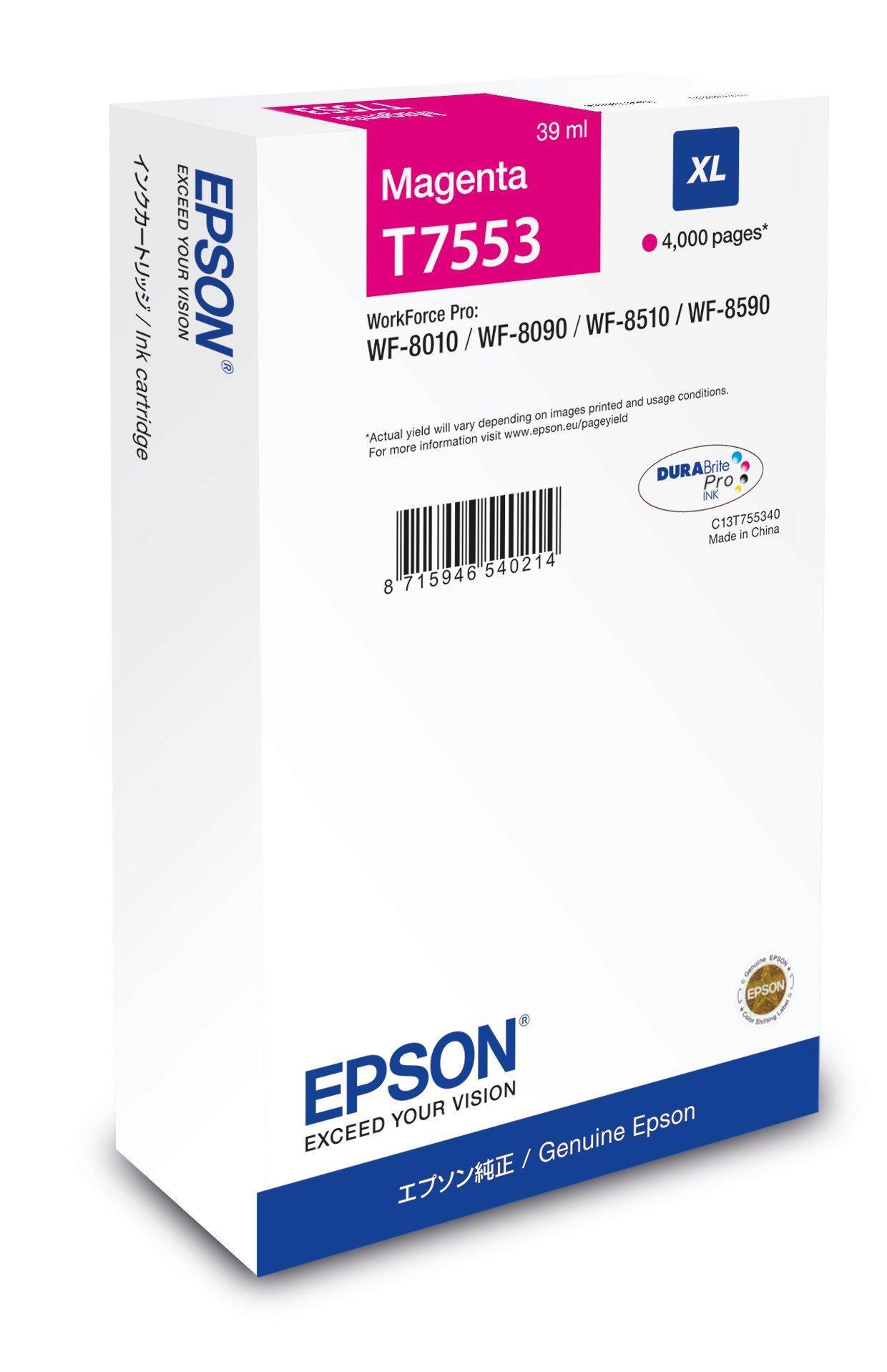 Epson Encre T7553 / C13T75534N Magenta XL