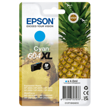 Epson Tinta 604XL / C13T10H24010 Cyan XL