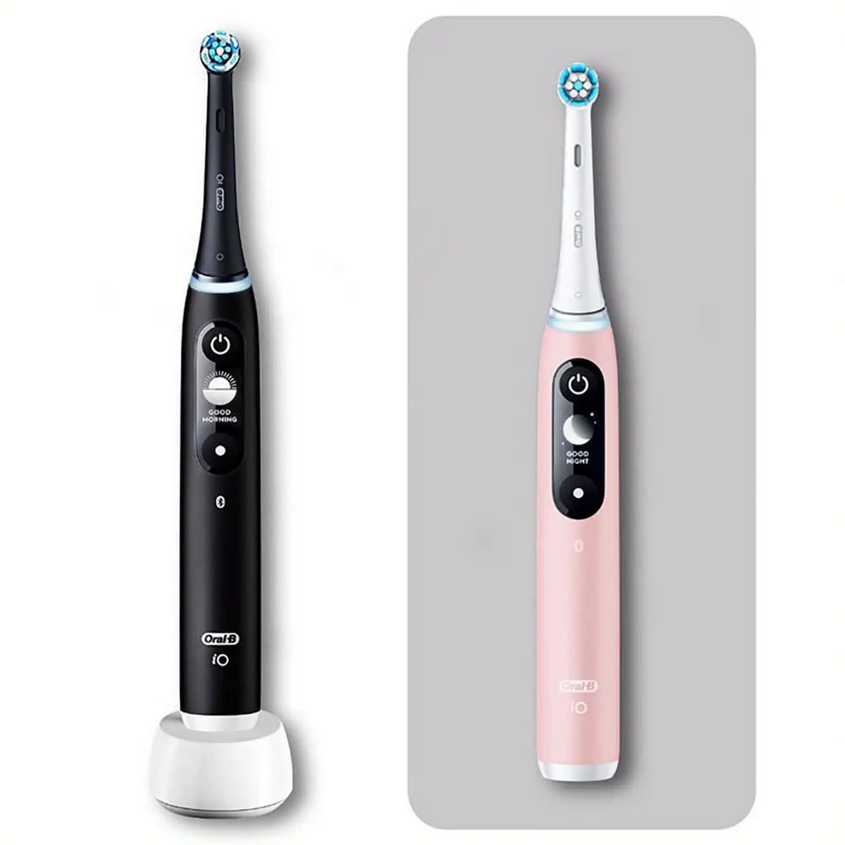 Oral-B Brosse à dents iO Series 6 / 448853 Pink, Schwarz Double pack