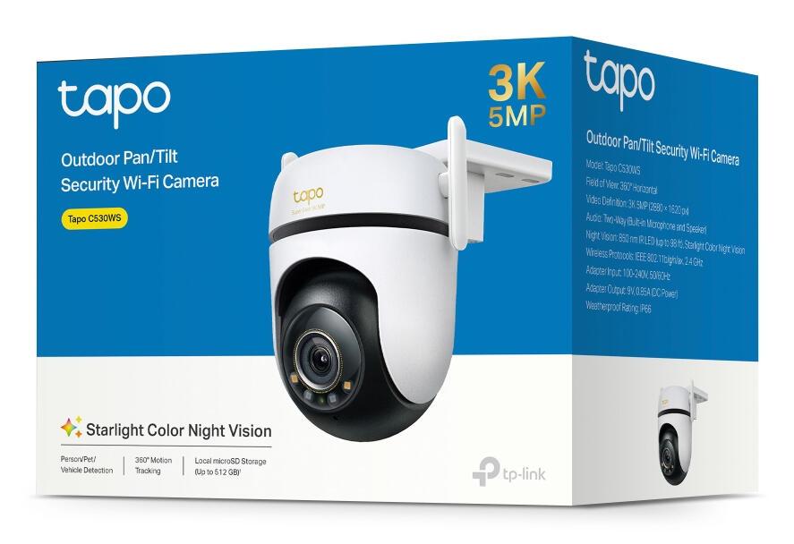 TP-Link Caméra de surveillance C530WS / TAPO C530WS Blanc