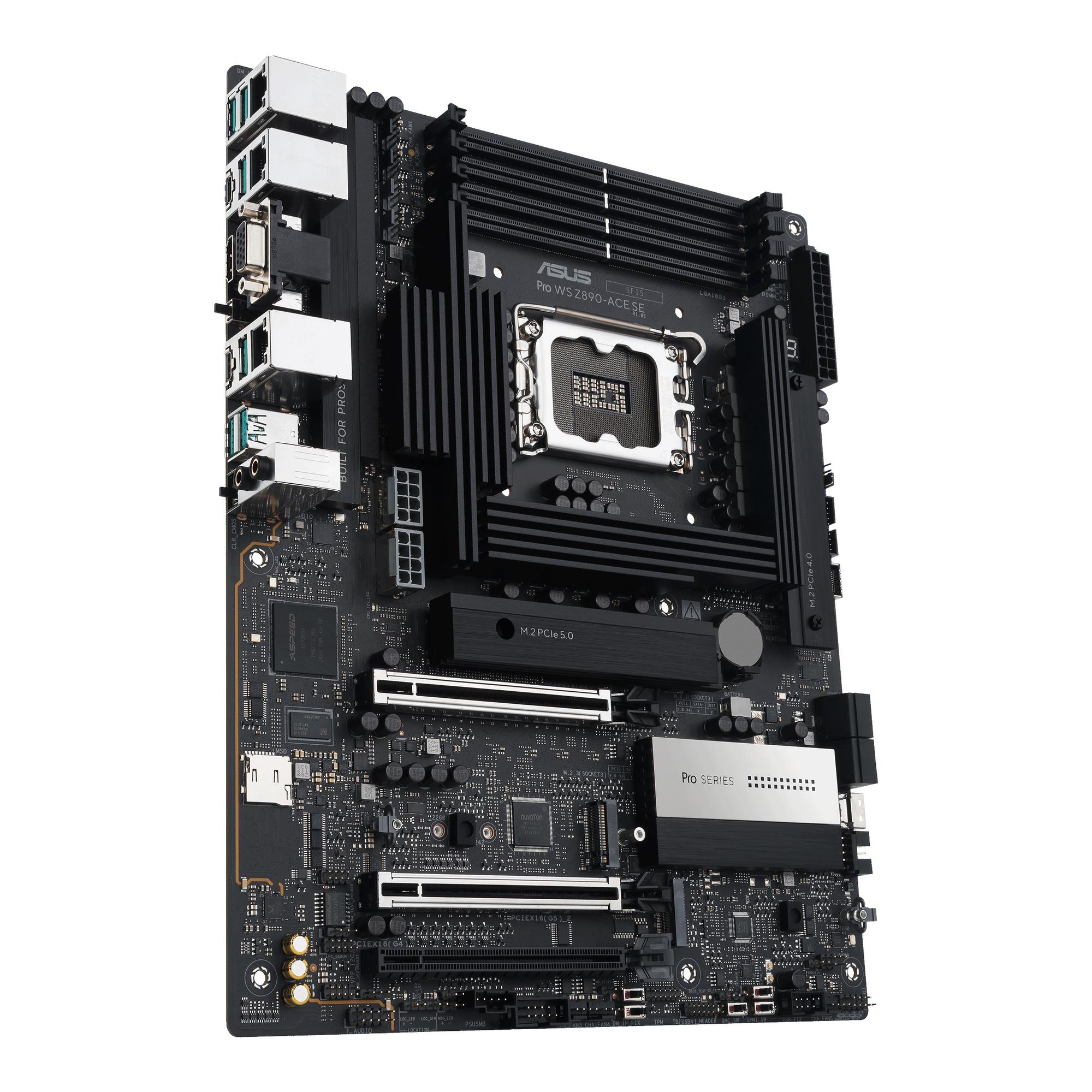 ASUS Placa base PRO WS Z890-ACE SE / 90MB1JC0-M0EAY0 Negro