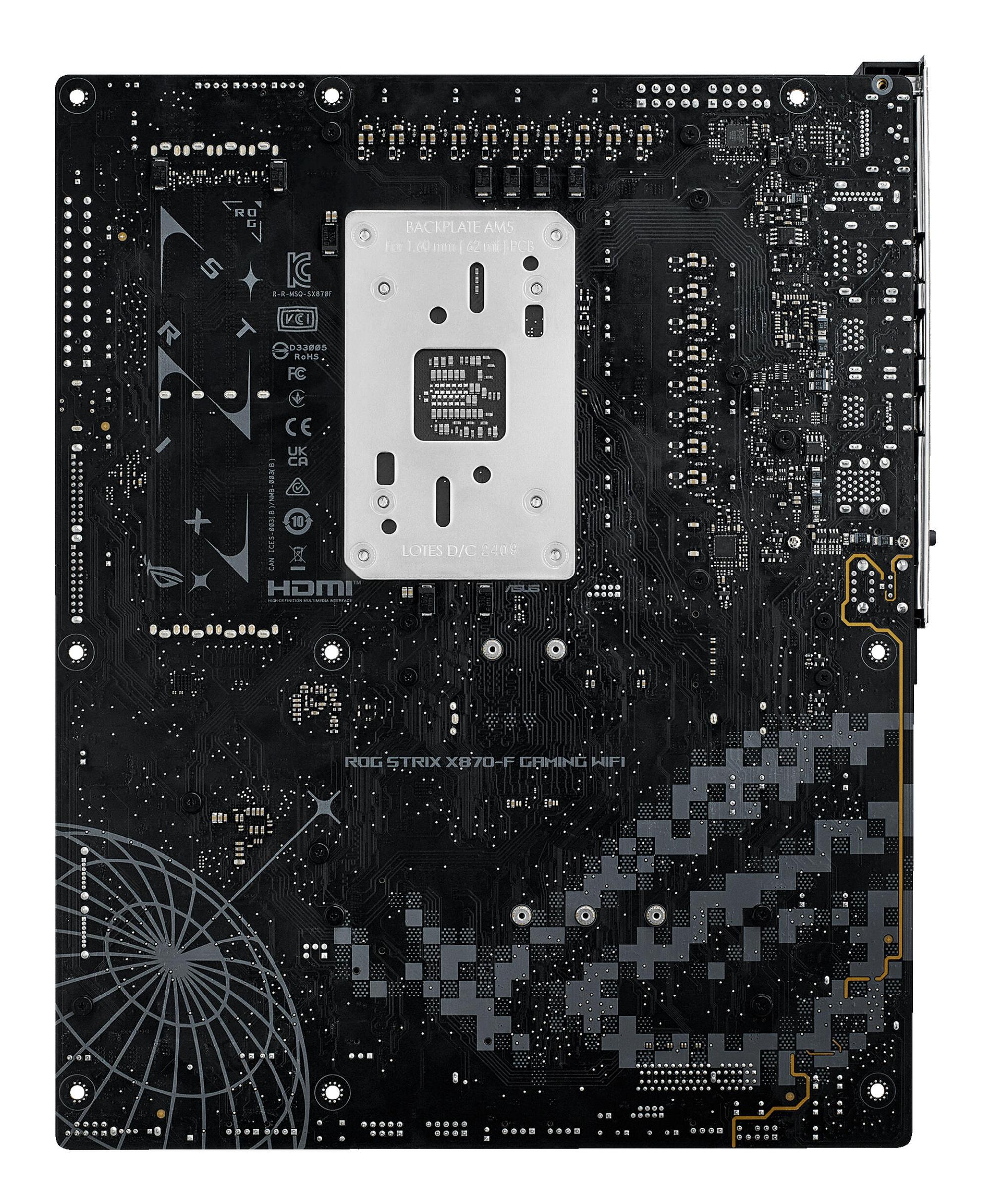 ASUS Mainboard ROG Strix X870-F Gaming WiFi / 90MB1IV0-M0EAY0 Black