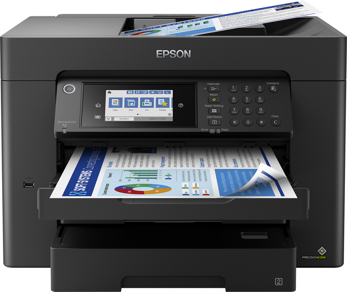 Epson Drucker MF7840DWTF / C11CH67402 C,M,Y