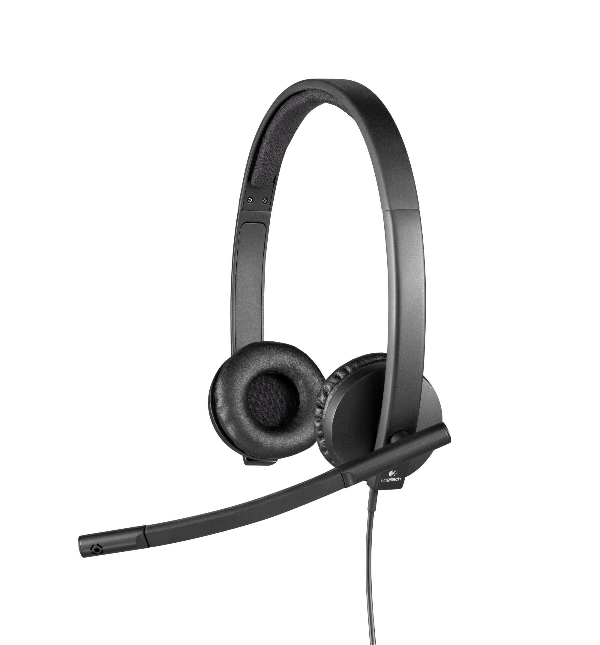 Logitech Headset H570e / 981-000575 Schwarz