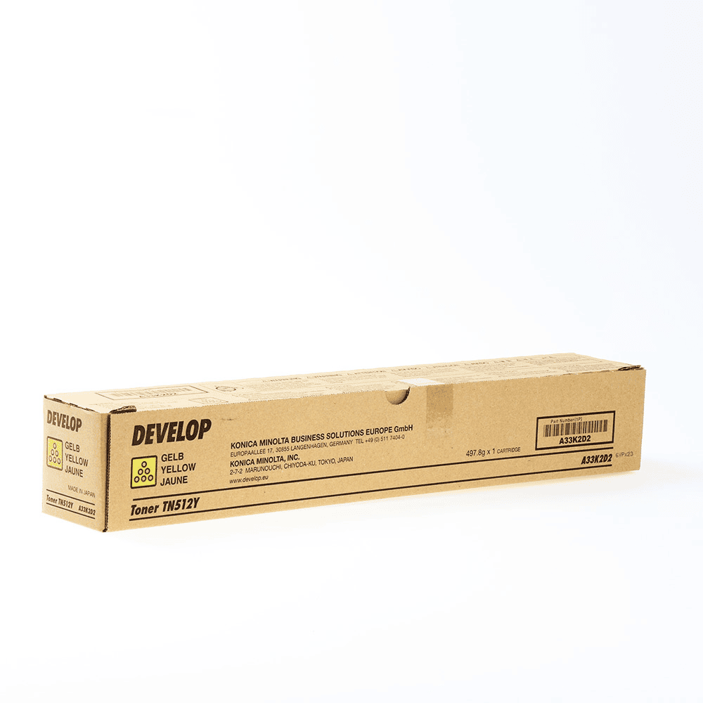 Develop Toner TN-512Y / A33K2D2 Gelb