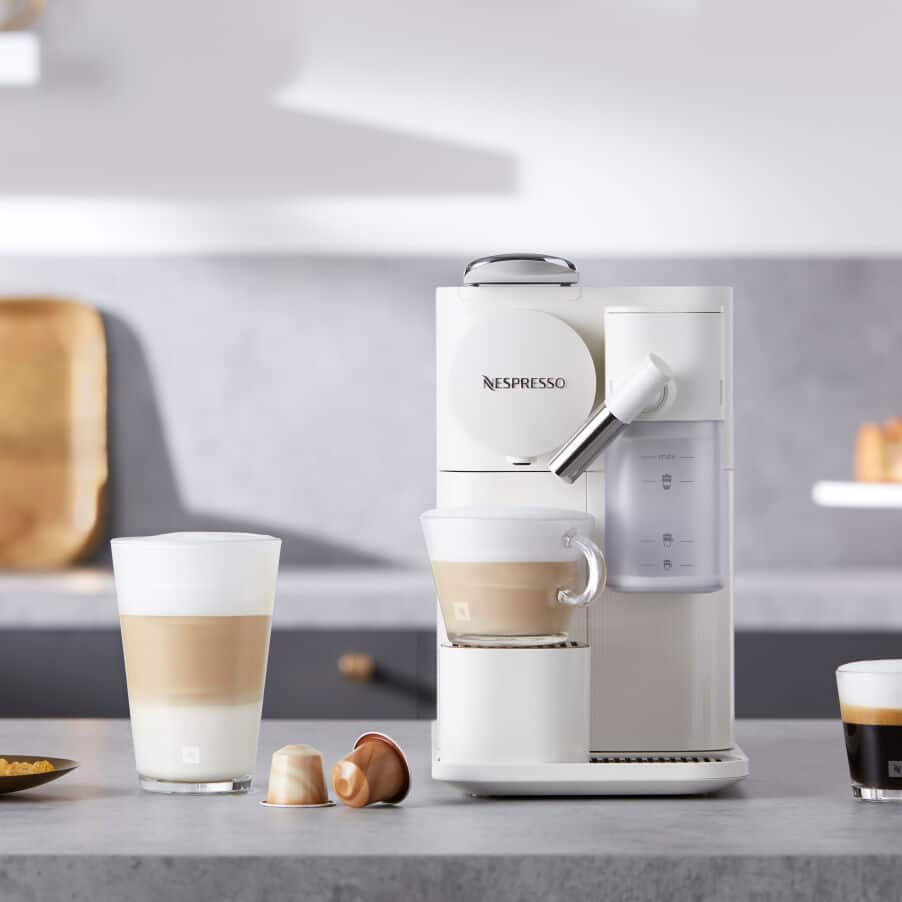 De’Longhi Macchina per capsule Lattissima One Evo / EN510.W Bianco