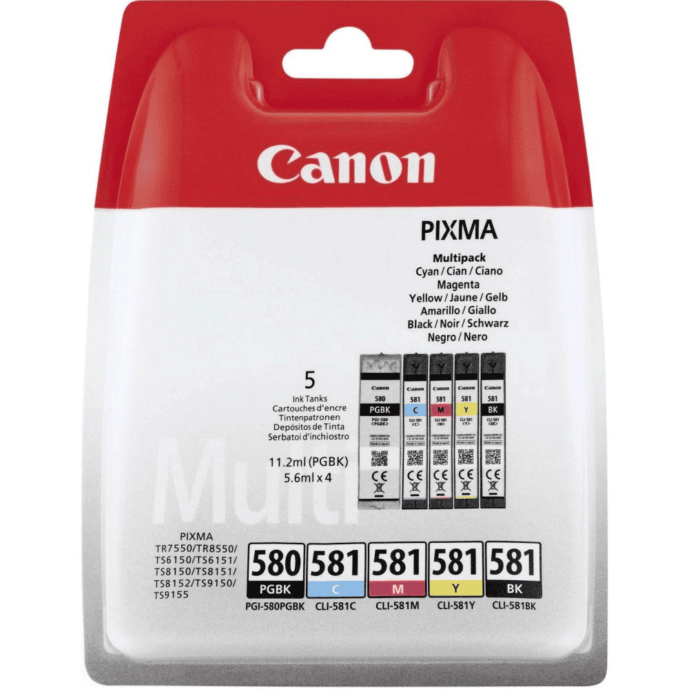 Canon Encre PGI-580/CLI-581 / 2078C005 