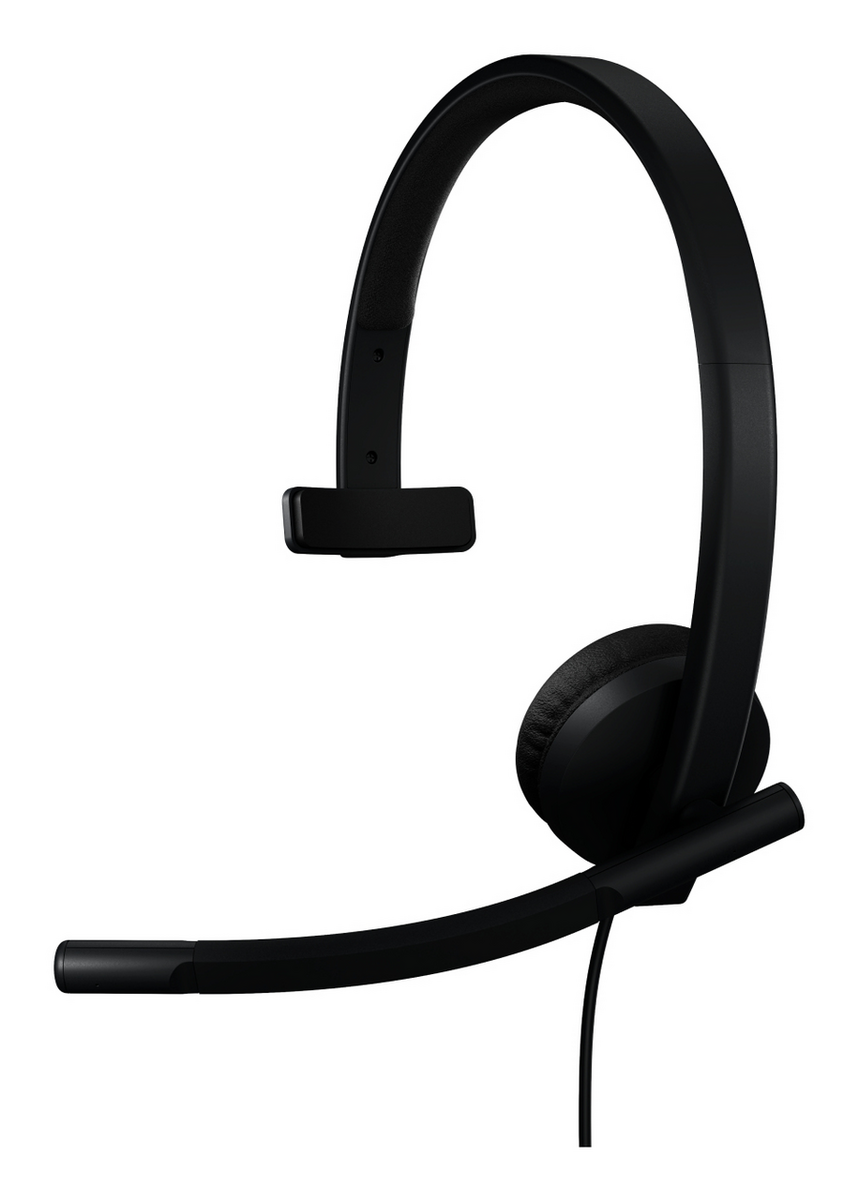 Logitech Headset H570e Mono MS USB-A / 981-001426 Schwarz