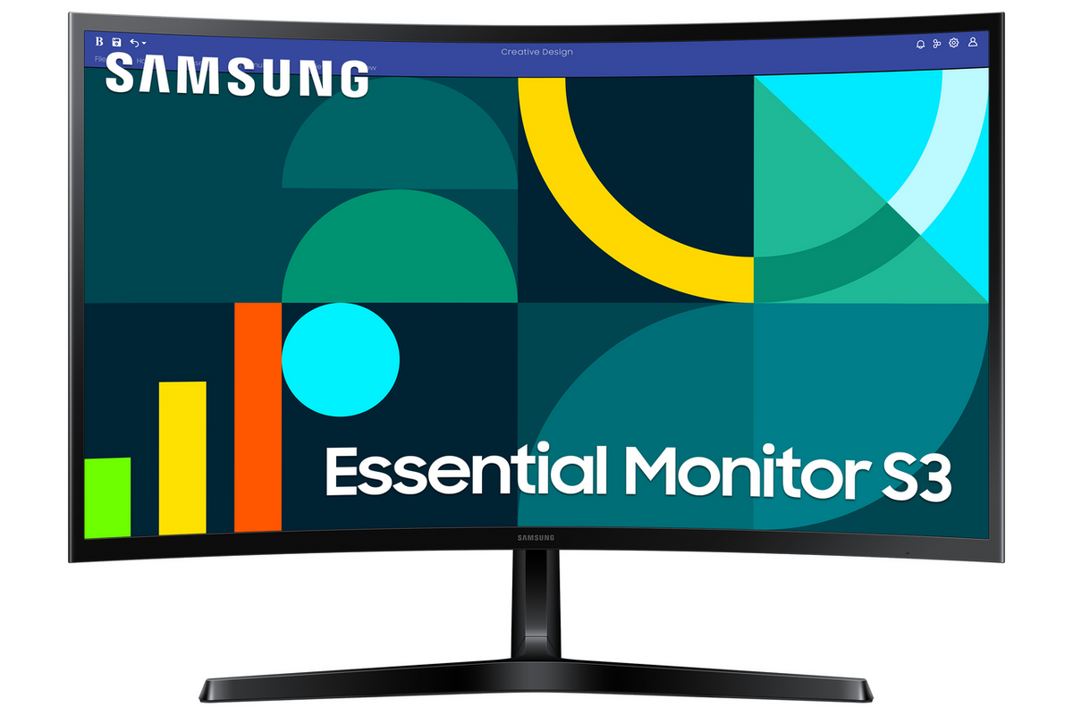 Samsung Monitor S27D366GAU / LS27D366GAUXEN Black