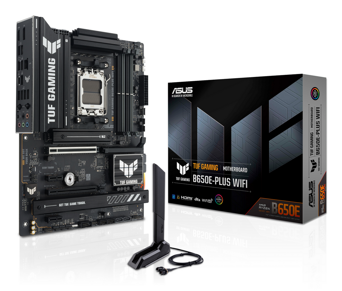 Asus Carte mère TUF GAMING B650E-PLUS WIFI / 90MB1M20-M0EAY0 Noir