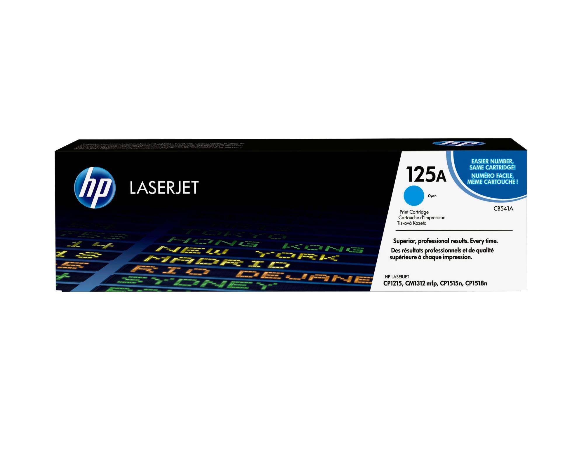HP Toner 125A / CB541A Cyan Standard