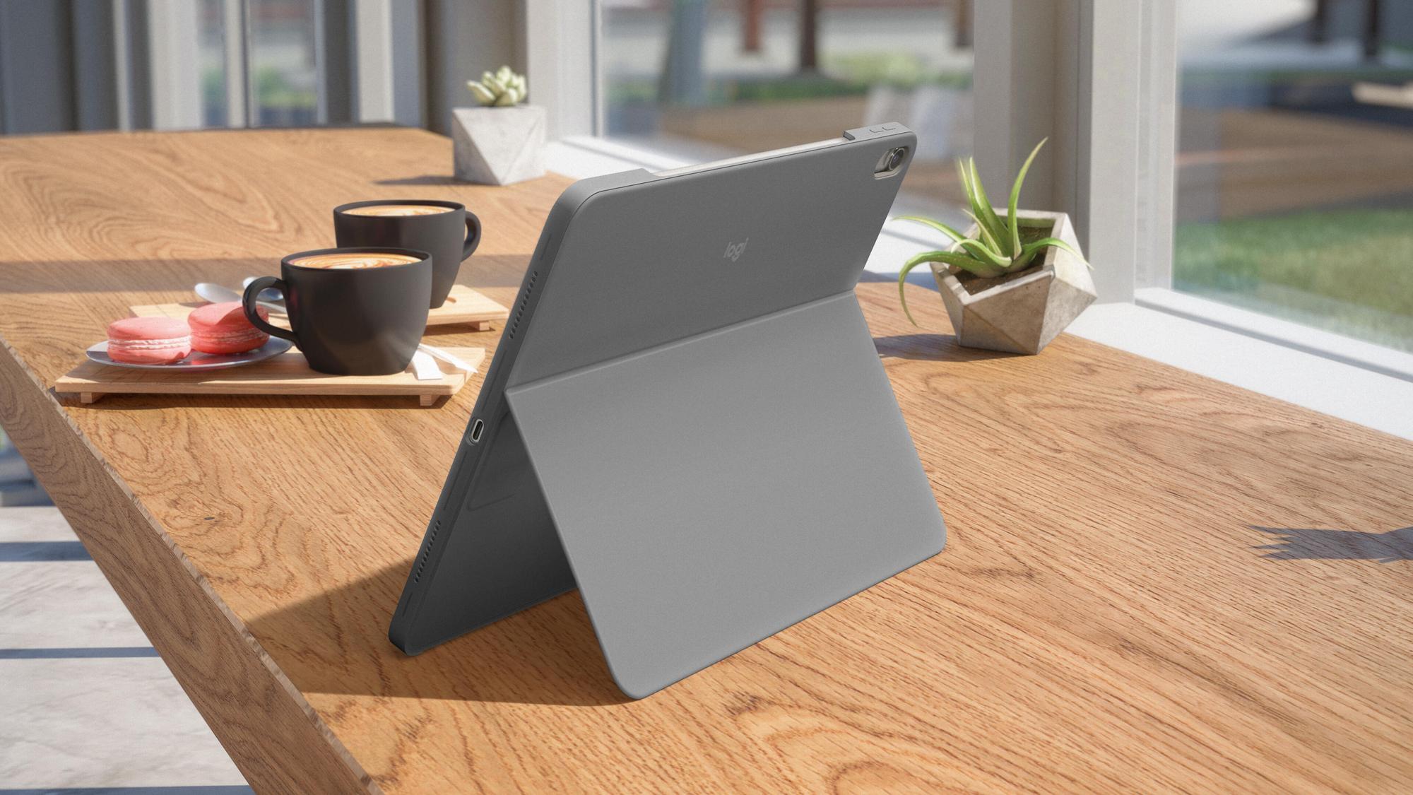 Logitech Cover and keyboard Combo Touch für iPad Air / 920-012611 Grey