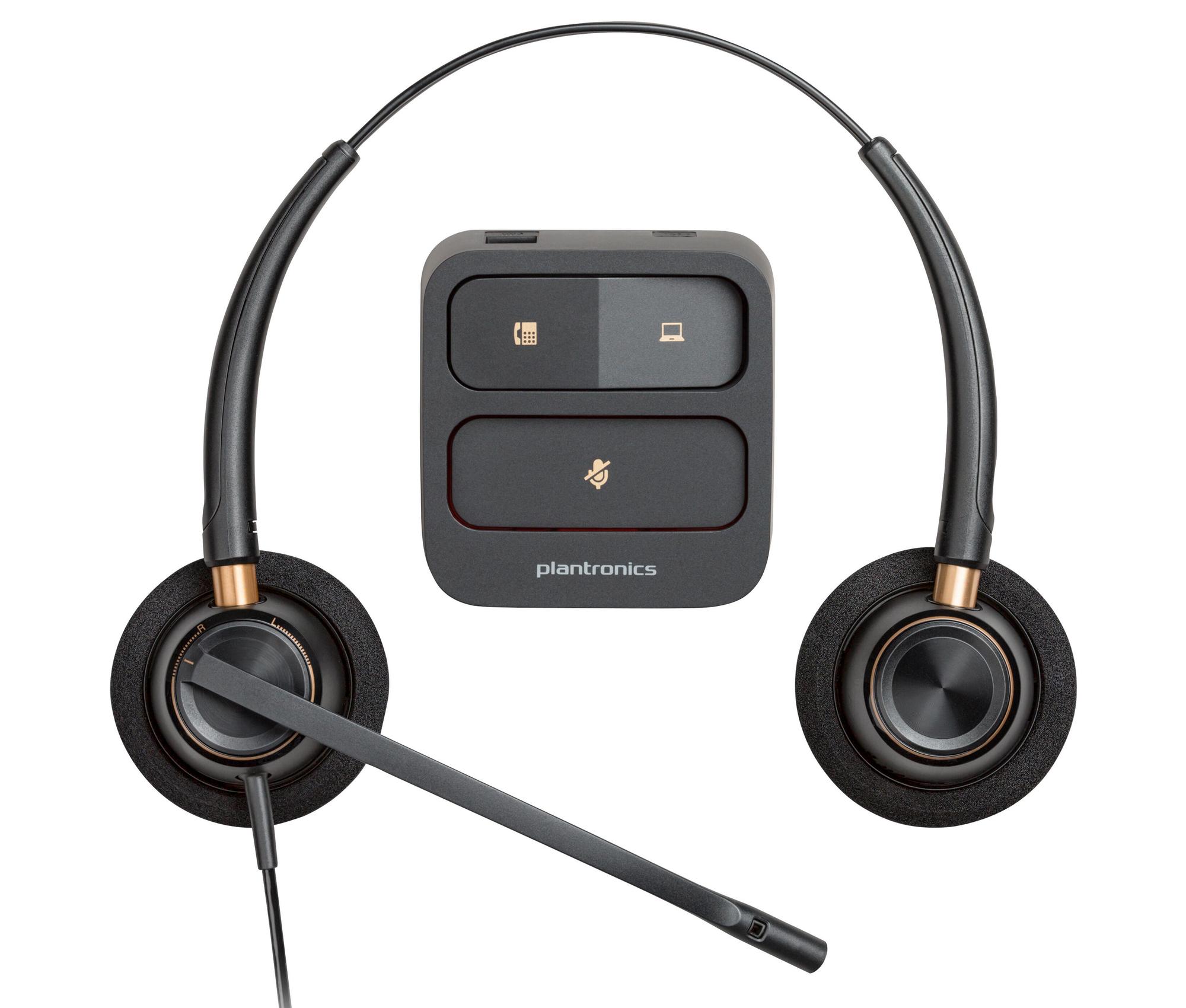 Plantronics/Poly Auriculares EncorePro 520 / 783P7AA Negro