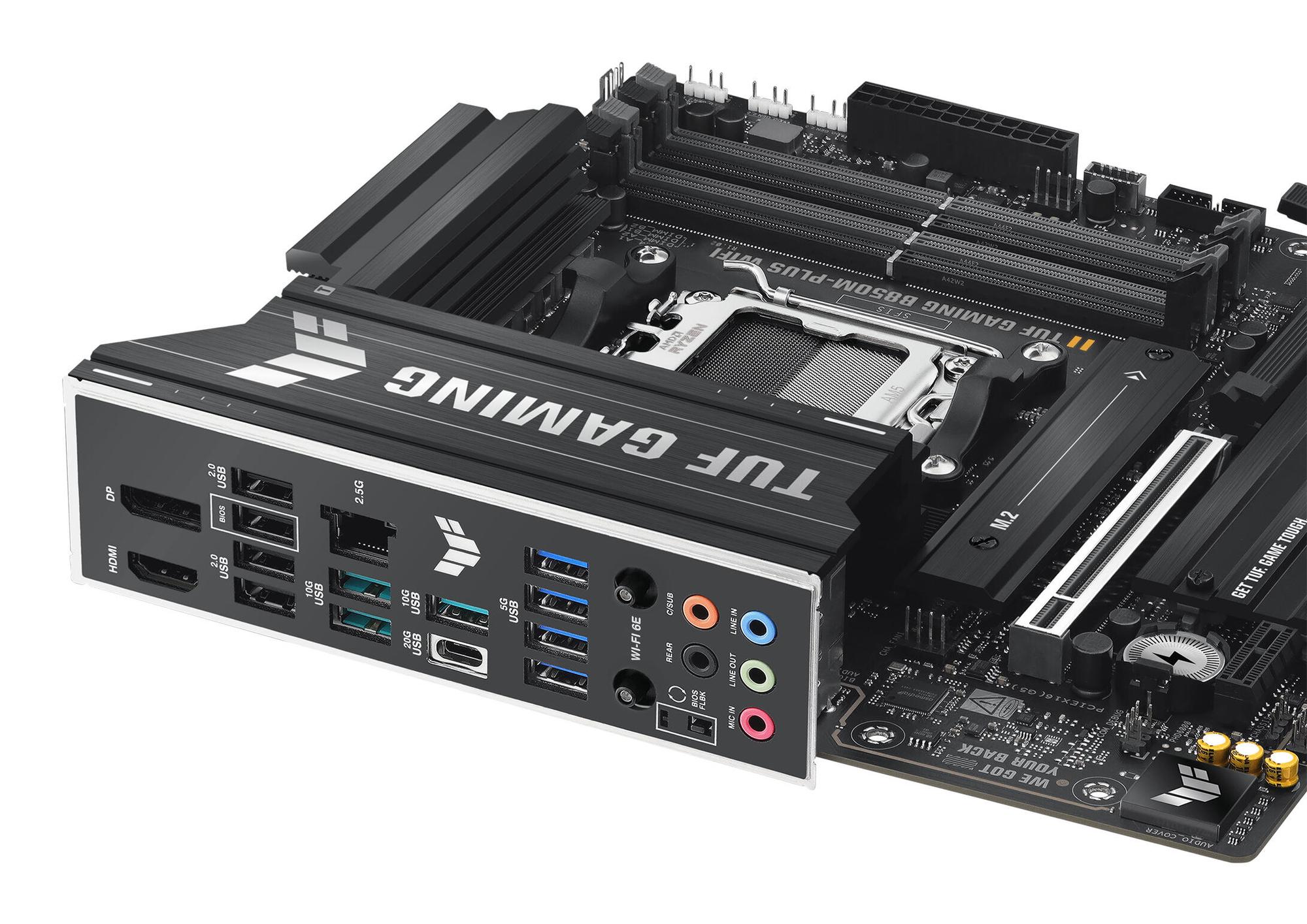 ASUS Mainboard TUF Gaming B850M-Plus WiFi / 90MB1IY0-M0EAY0 Black
