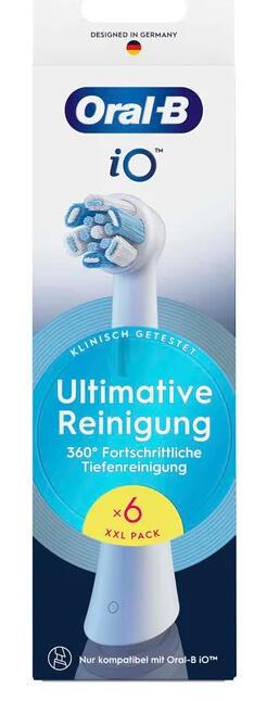 Oral-B Spazzolino da denti collegabile iO Ultimative Reinigung / 8700216194761 Bianco 6-Pack