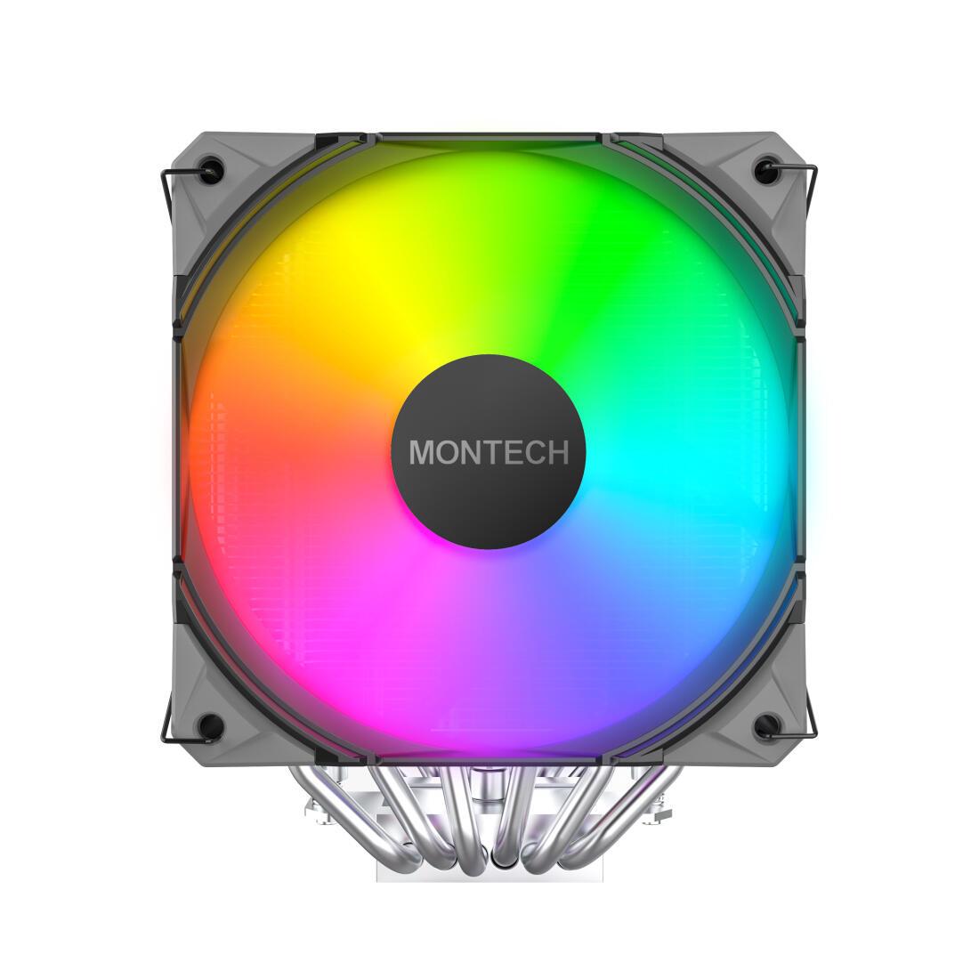 Montech Raffreddamento della CPU NX600 ARGB / NX600 ARGB (B) Nero