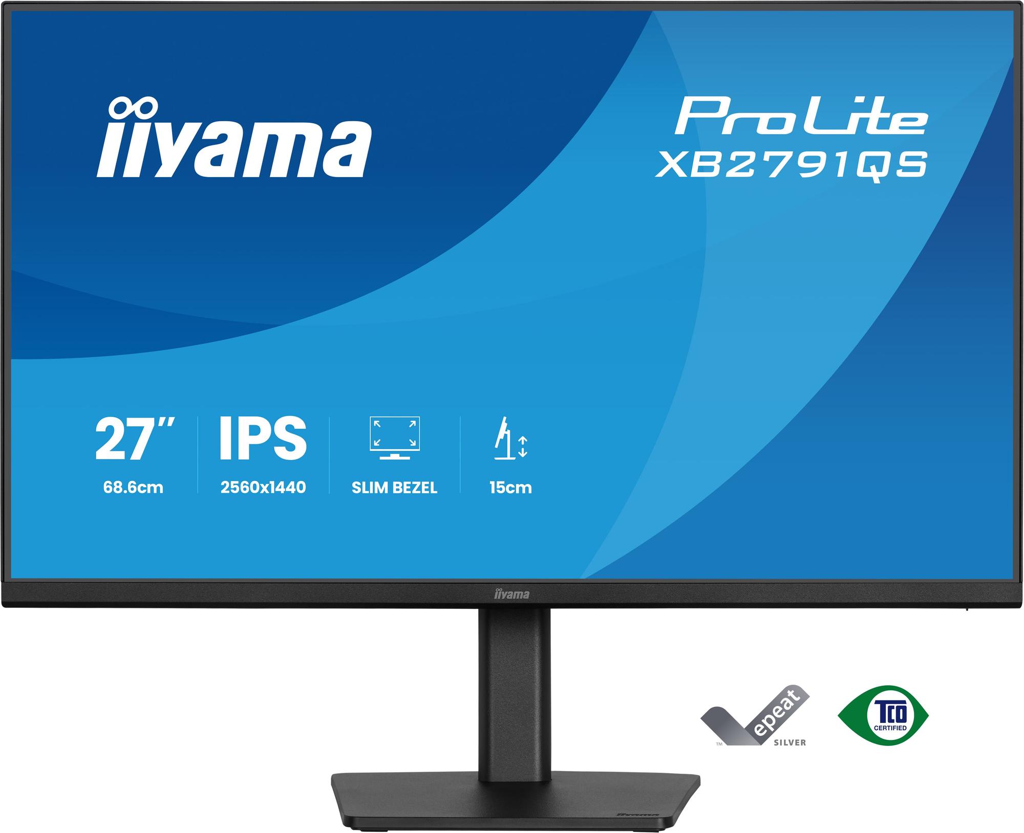 iiyama Monitor ProLite XB2791QS / XB2791QS-B1 Schwarz