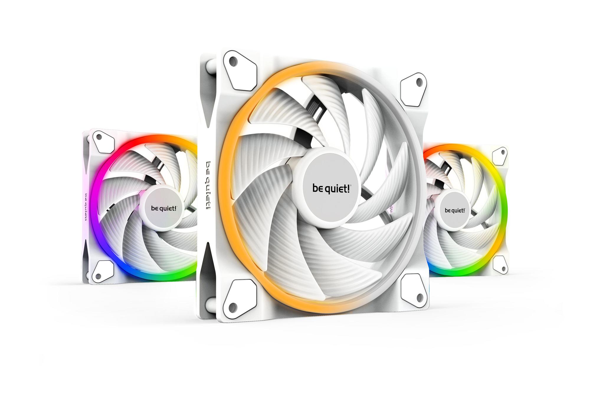 be quiet! Lüfter Light Wings 140mm High-Speed / BL103 Weiß